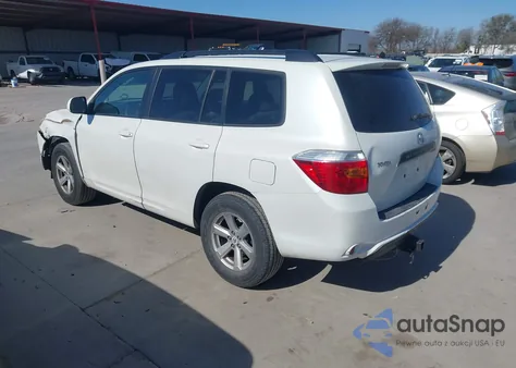 2009 Toyota Highlander z USA, uszkodzony, nr VIN JTEDA41A492003106